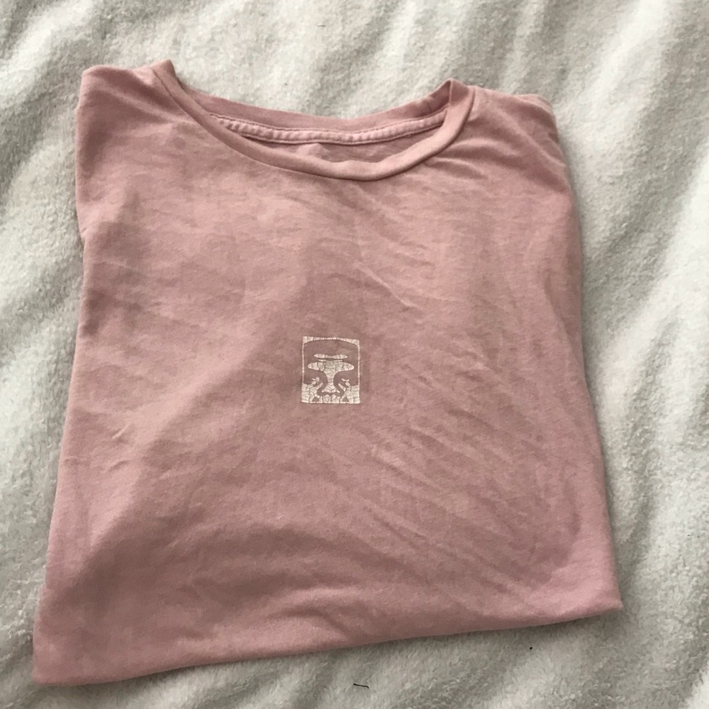 Obey pink t-shirt